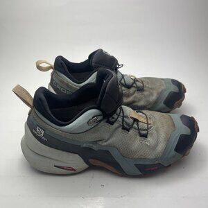 Salomon Women's Cross Hike GTX Waterproof Trek LOW Size 5.5 US (Read)